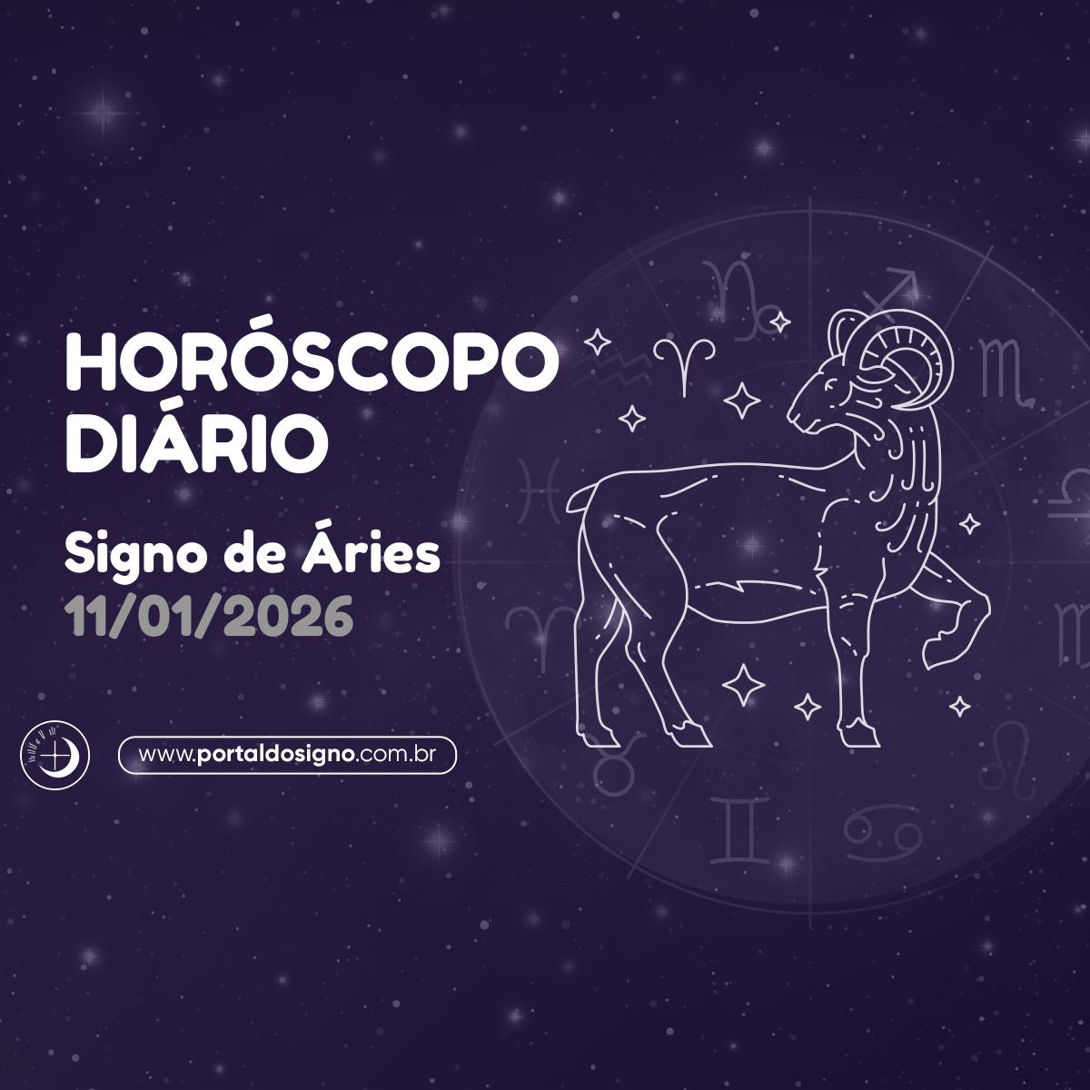 Horóscopo diário para Áries em 12/01/2026